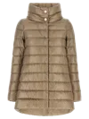 Herno Amelia Down Jacket In Brown