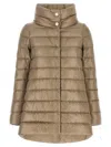 Herno Amelia Down Jacket In Beige