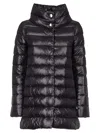 Herno Amelia Light Puffer Jacket In Black