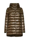 Herno Amelia Down Jacket In Green