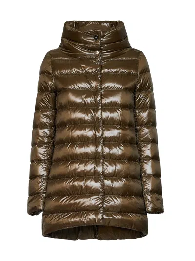 Herno Amelia Down Jacket In Green
