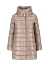 Herno Amelia Down Jacket In Neutral