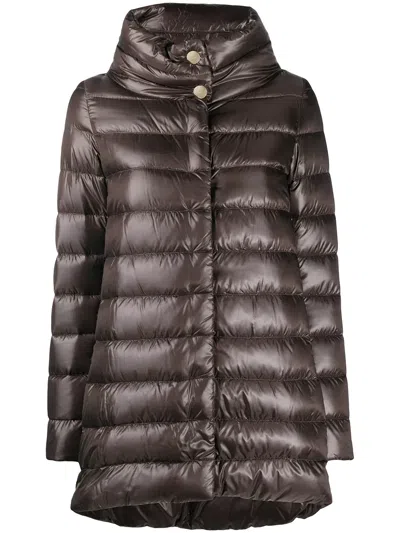 HERNO AMELIA HIGH-NECK COAT