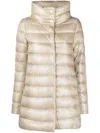 Herno Ultralight Padded Down Coat In Neutrals