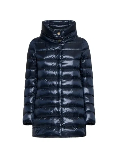 Herno Amelia Quilted Coat In Multi