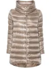 Herno Amelia Quilted Stand-up Collar Down Jacket In Multi