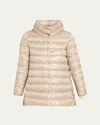Herno Amelia Ultra-light A-line Down Jacket In White