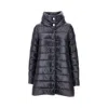 Herno Quilted Coat In Black