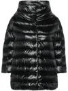 Herno Aminta Nylon Cape In Black