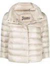 Herno Sofia Padded Jacket In Beige