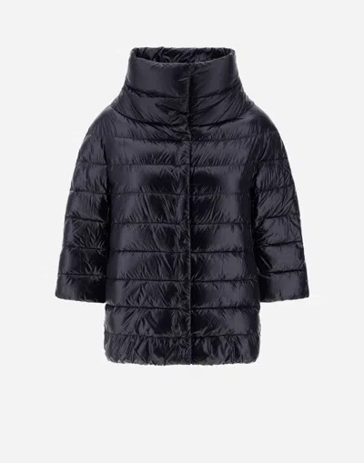 Herno Quilted Down Jacket In Black