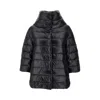Herno Black Nylon Aminta Cape In Black