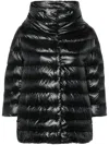Herno Aminta Nylon Cape In Black
