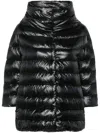 Herno Aminta Nylon Cape In Black