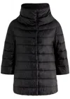 Herno Aminta Quilted Shell Jacket In Black