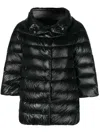 Herno Aminta Short Down Jacket In Black