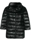 Herno Aminta Short Down Jacket In Black
