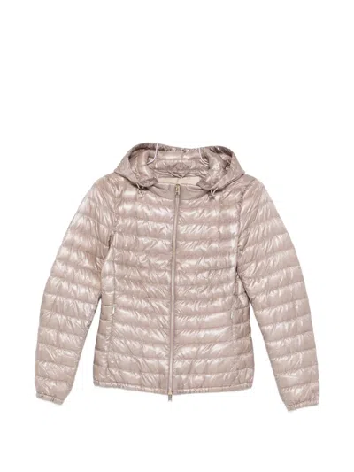 Herno Angela Puffer Jacket In Neutral
