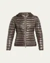 Herno Angela Short Down Jacket With Detachable Hood