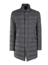 Herno Anthracite Jacket In Gray