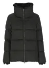 Herno Down Jacket With Hood In Black