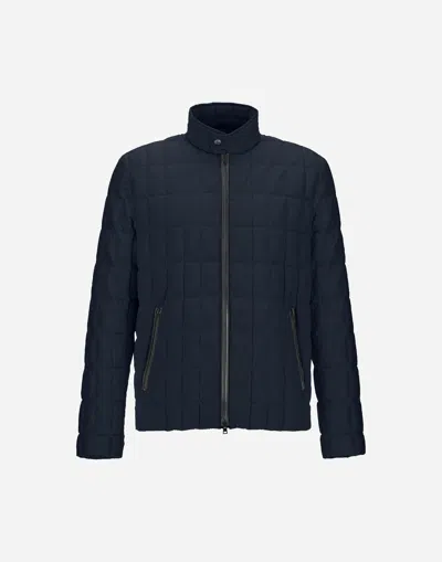 Herno Arendelle Bomber Jacket In Blue