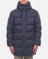 Herno Long Down Jacket In Blue