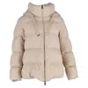 Herno Arendelle Down Jacket In Beige Polyamide In Gray