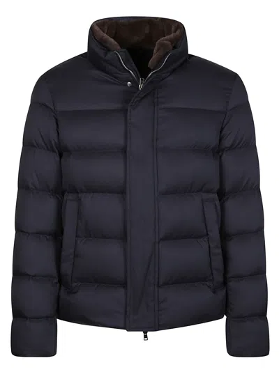 Herno Arendelle Polyester Bomber Jacket In Multi