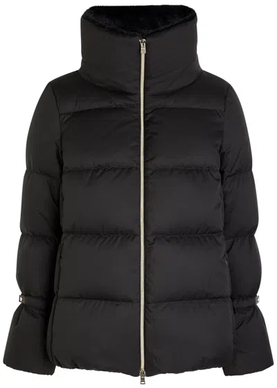 HERNO HERNO ARENDELLE QUILTED SHELL JACKET