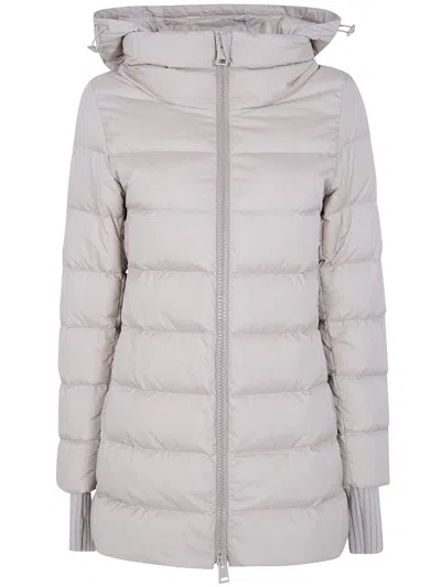 Herno A-shape Chamonix Jacket In White