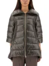 Herno "a-shape Cleofe" Jacket In Black