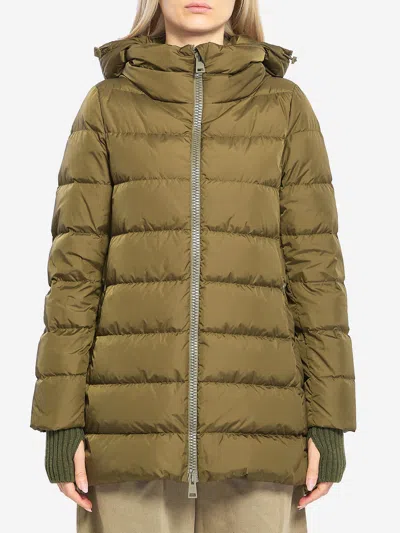 HERNO ASHAPE PUFFER JACKET