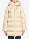 Herno Ashape Puffer Jacket In Neutral