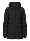 Herno Ashapre Gore Black Down Jacket In Black