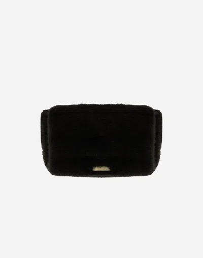 Herno Bag In Lady Alternative Fur In Black
