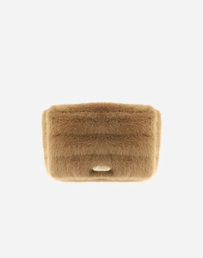 Herno Bag In Lady Alternative Fur In Brown
