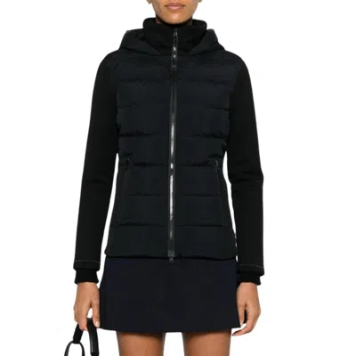 Herno Base Zip Jacket In Black