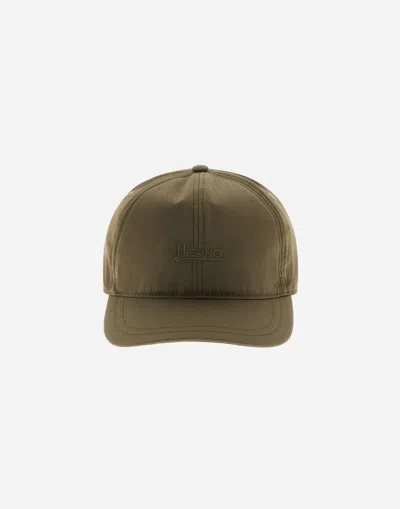 Herno Baseballkappe Aus Dean In Green