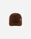 Herno Baseballkappe Aus New Techno Taft In Brown