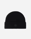 Herno Beanie In Endless Rib In Black