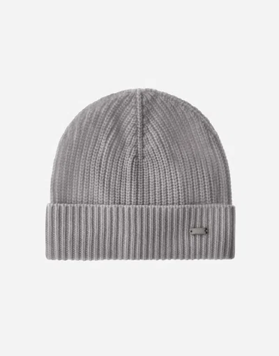 Herno エタニティ カシミヤ ニットキャップ In Grey