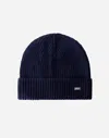 Herno エタニティ カシミヤ ニットキャップ In Navy Blue
