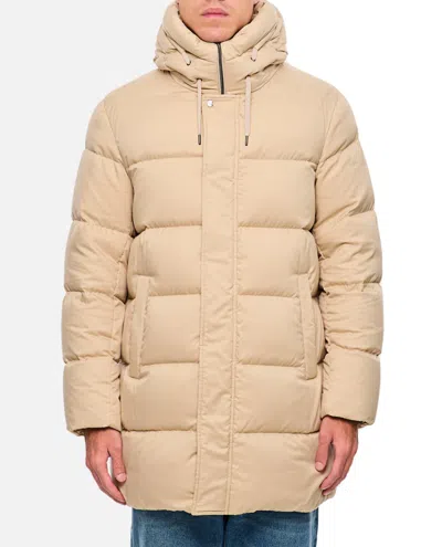 Herno Beige Arendelle Down Jacket In Brown