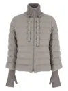 Herno Powder Polyamide Jackets In Gray
