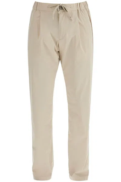 Herno Beige Nylon Straight Pants