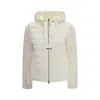 Herno Beige Polyester Biker Jacket In Neutral