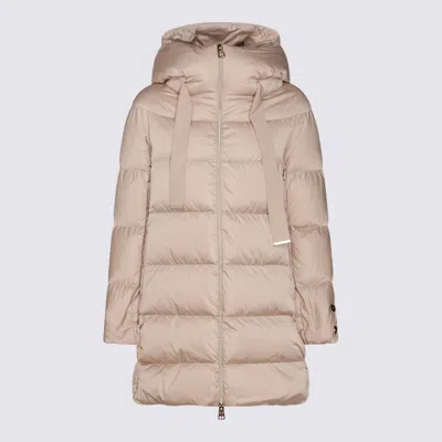 HERNO HERNO BEIGE PUFFER DOWN JACKET