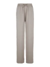 Herno Trousers  Made Of Satin In Grey