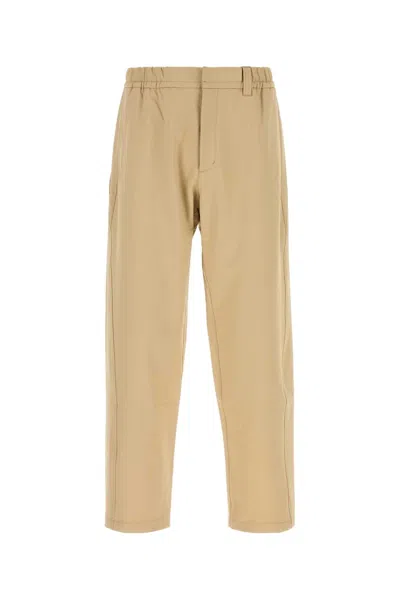 Herno Beige Stretch Nylon Blend Pant